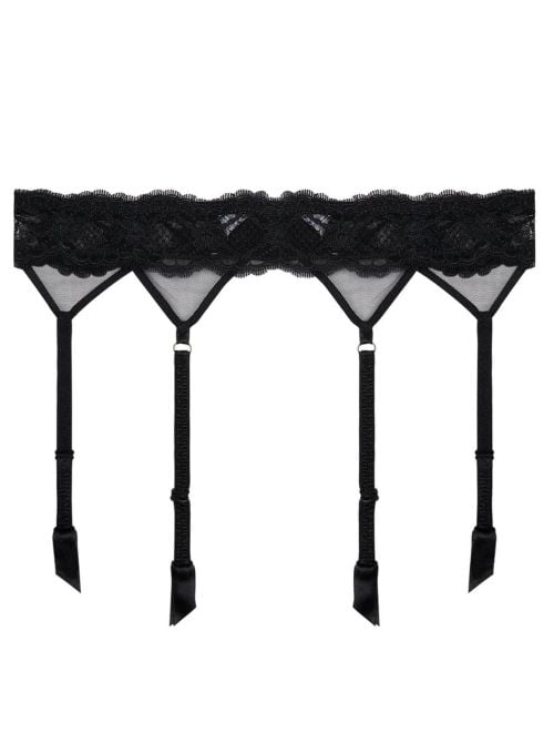 Sublime en Dentelle reggicalze, nero